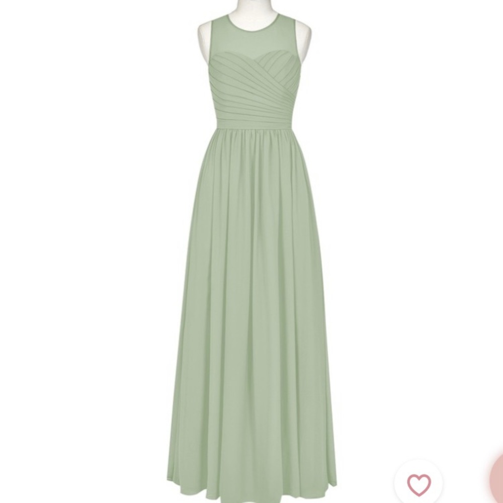 Azazie Nina Bridesmaid Dress in Sage